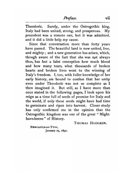 Theodoric the Goth. The Barbarian Champion of Civilization | Thomas Hodgkin