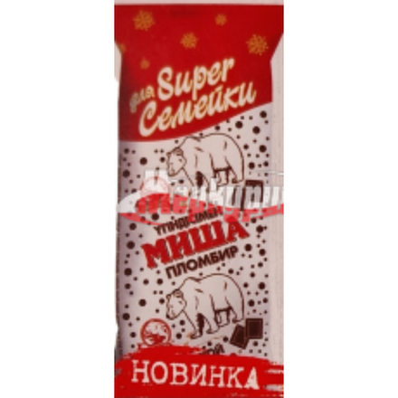 Мороженое  Супер Семейка Миша с крошкой 800 гр