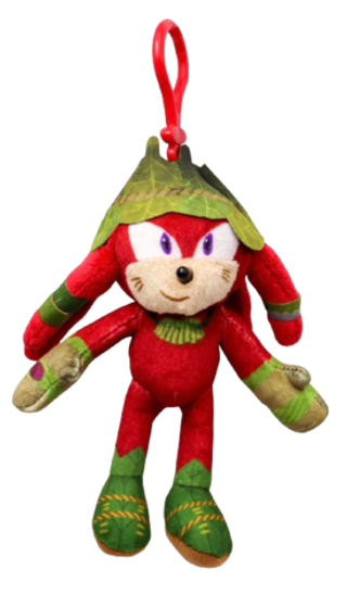 Мягкая игрушка-брелок Sonic Prime Sonic the Hedgehog Гнарли Наклз