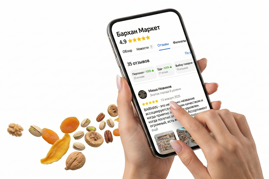 Отзывы на Яндекс Картах