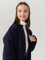 Кардиган для девочки в школу AT990 синий