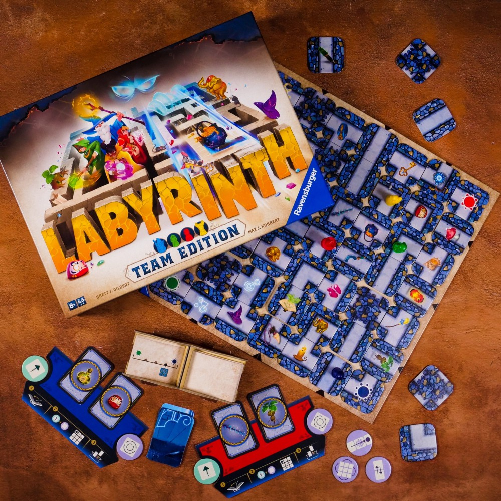 Настольная кооперативная игра Ravensburger 274352 Лабиринт Team 274352 — фото 12