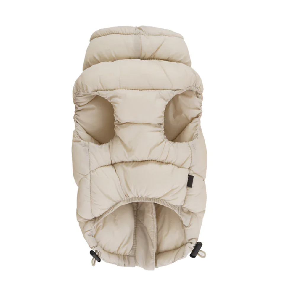 670 Куртка-безрукавка для собак с молнией на спине и высоким воротом "COMFORT PREMIUM - GooseFeel" SSOOOK