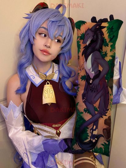 Мини дакимакура Фурри из Фурри арт. M0691, 60х20 см