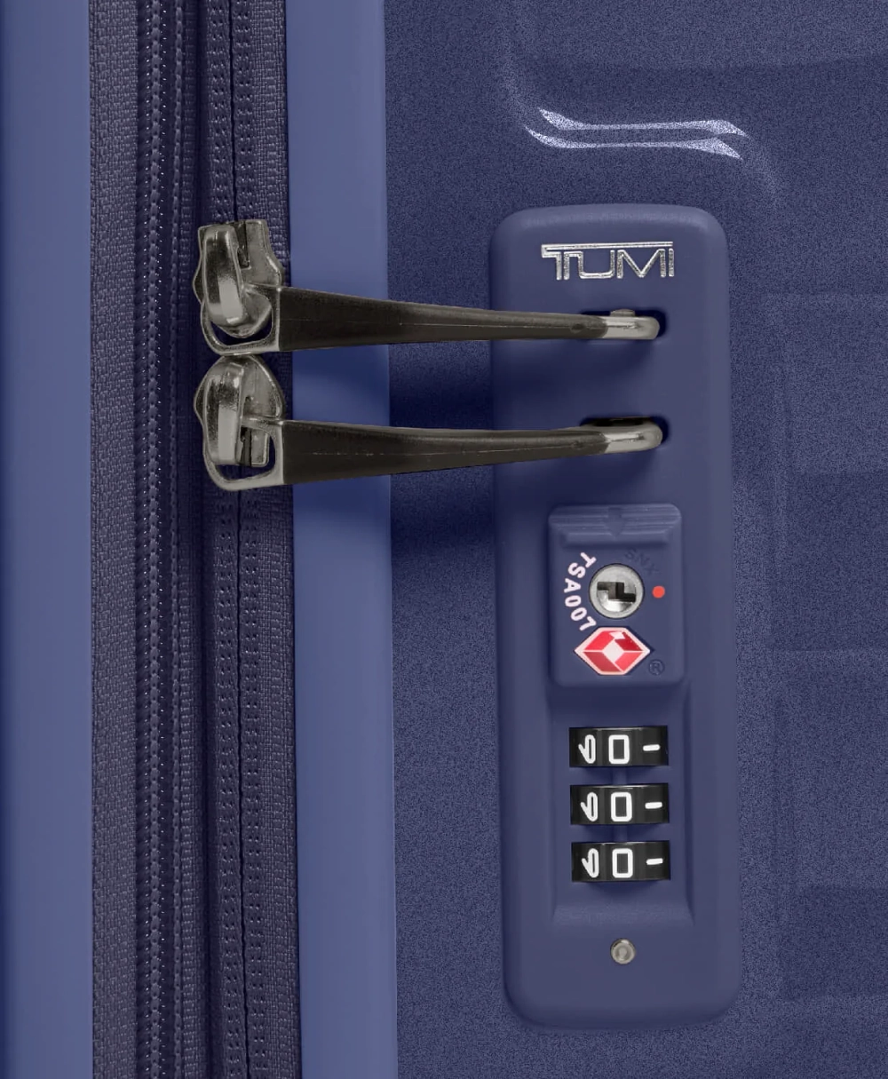 Чемодан большой расширяемый/Lilac Grey Iridescent