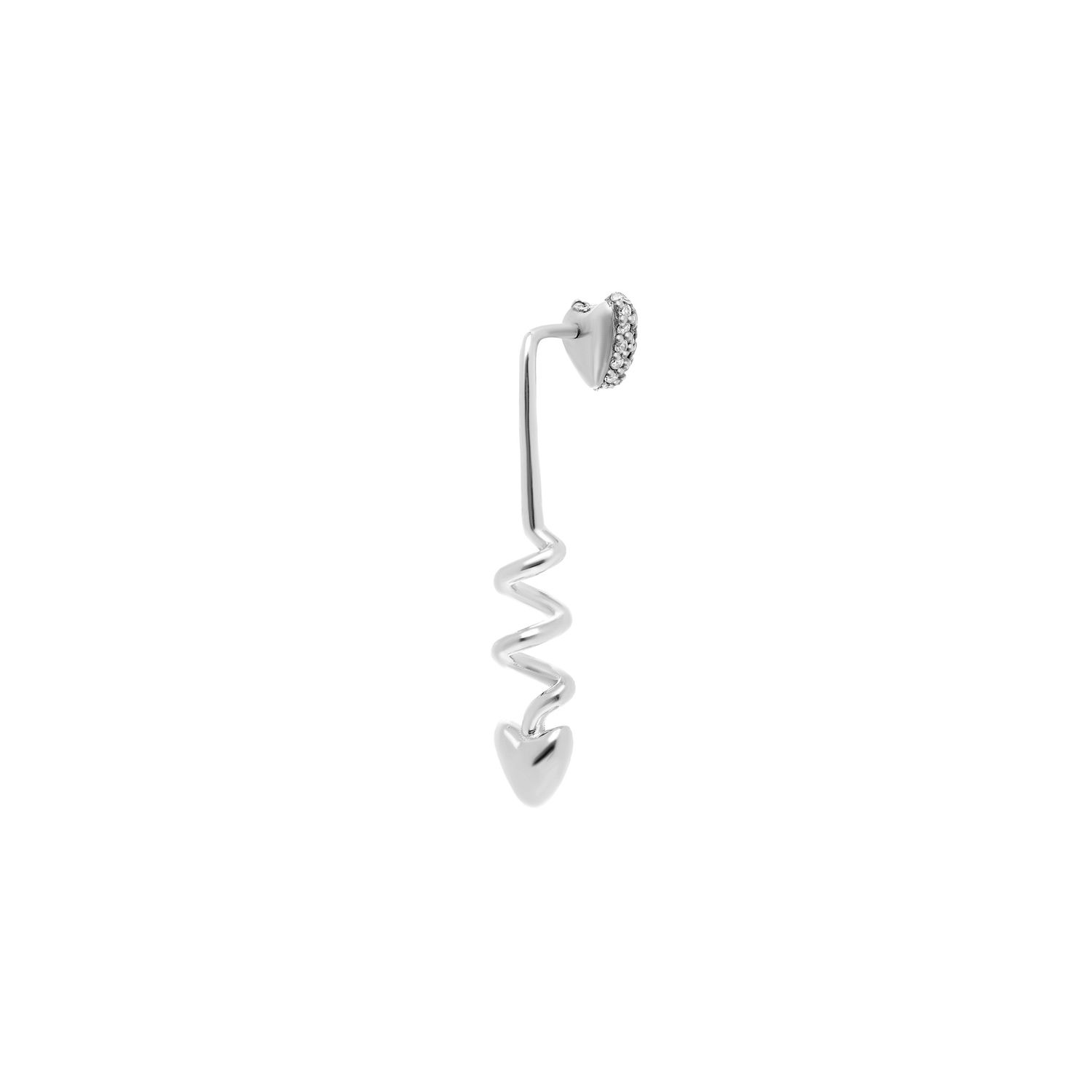 Моносерьга Love Shaft Earring – Silver