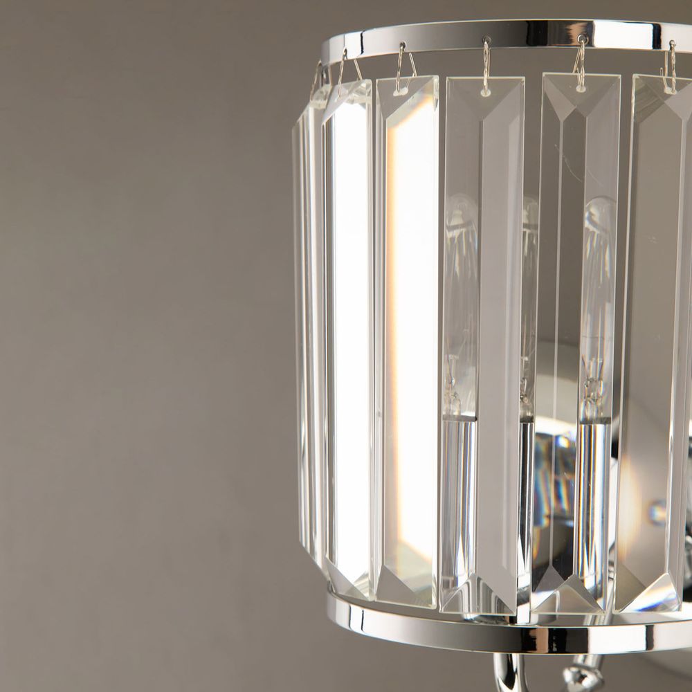 Citilux Грета CL333311 Бра хрустальное Хром