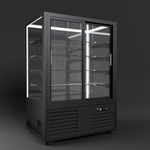 Напольная холодильная витрина Finist, 4 полки