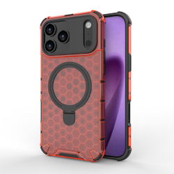 Прозрачный чехол Honeycomb Stand Case для iPhone 17 Pro Max