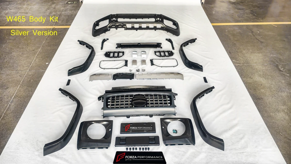 Обвес переделка для Mercedes-Benz G-Class W464 2018-2024 в W465 G63 AMG 2025 Мерседес Гелик гелентваген