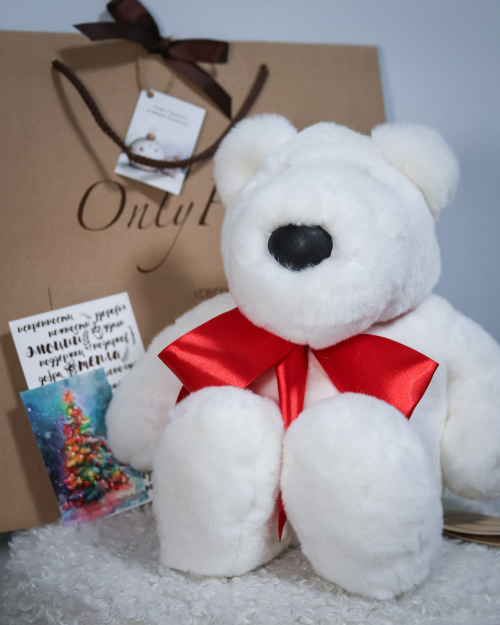 Медведь Потапыч (белый)