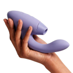 Сиреневый вибратор 20,3см с вакуумным стимулятором Womanizer Duo 2 Lilac WZ142SG4