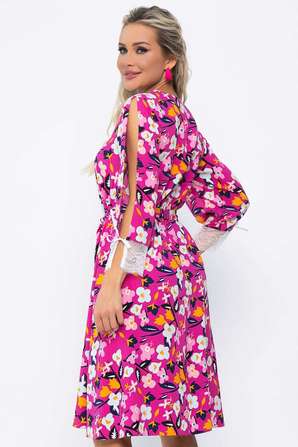 Платье Яна (розовое) П13638-33М LT Collection