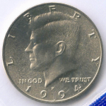 Годовой набор монет США 1994 год. Филадельфия (P: 5 монет + жетон) в родной запайке. Медно-никель, медь