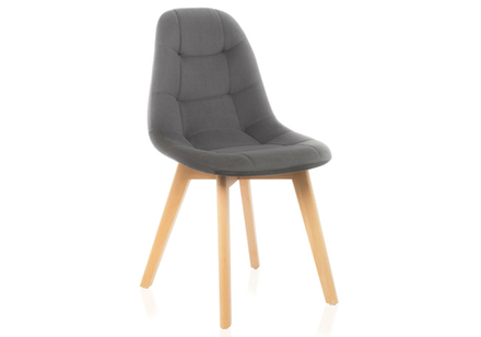 Деревянный стул Filip dark gray / wood
