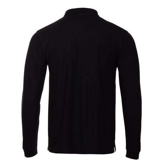 Рубашка поло дл.рукав (чёрн)