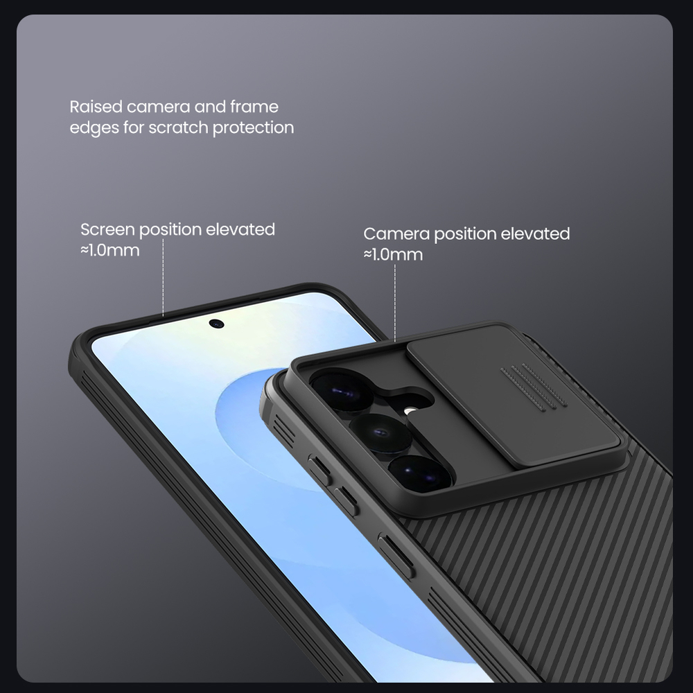 Чехол для смартфона Samsung Galaxy S26+ Плюс, серия CamShield Pro (защитная сдвижная шторка для камеры) от Nillkin