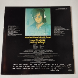 Винтажная виниловая пластинка LP Manfred Mann Earth Band Angel Station (Germany 1979) Don't Kill It Carol