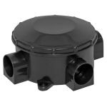 Коробка распределительная КМР-040-040б трехрожковая черная (70x35) EKF PROxima (150.00 шт.)