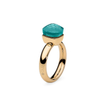 Кольцо Qudo Firenze blue apatite 17.8 мм 610139/17.8 BL/G