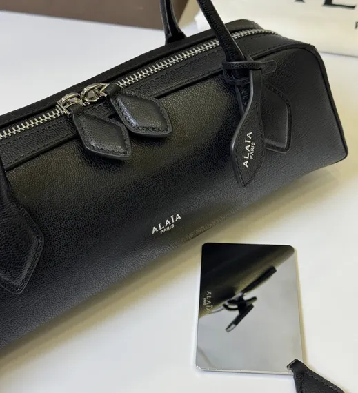 Сумка ALAIA LE TECKEL MEDIUM из натуральной кожи