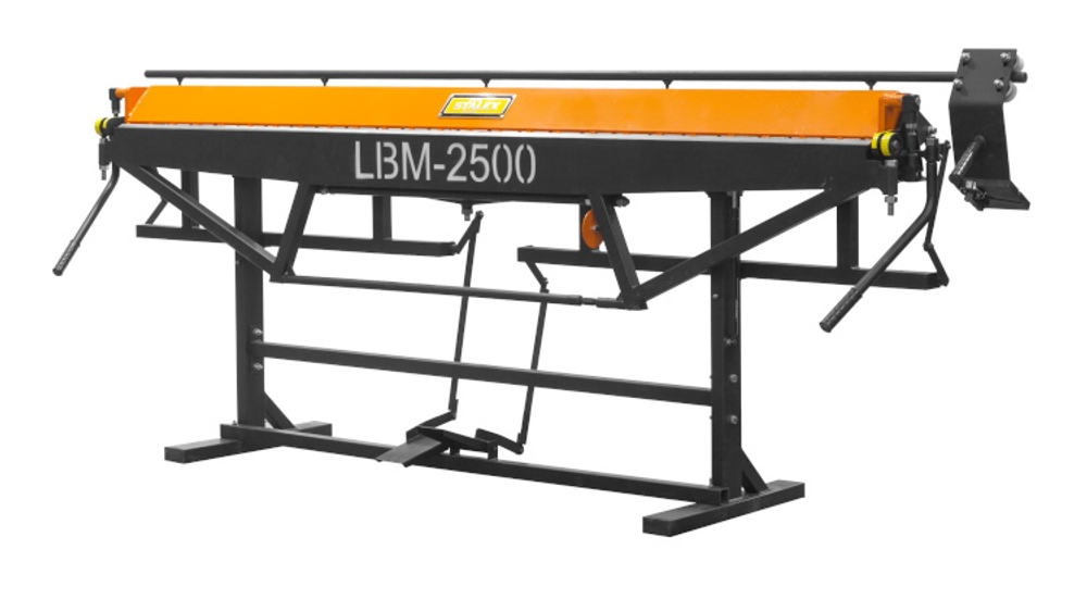 Ручной листогиб с роликовым ножом Stalex LBM 2500 мм