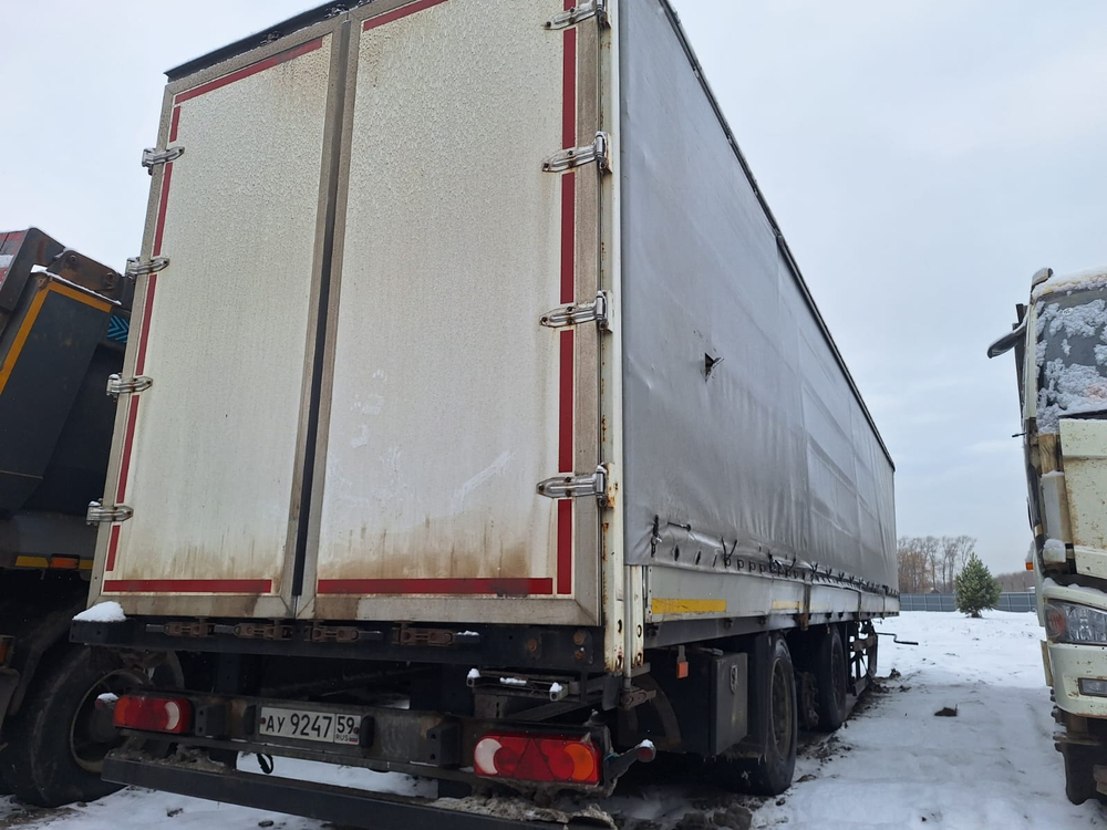 Туймазинский завод автобетоновозов 5885* Полуприцеп шторный 588516