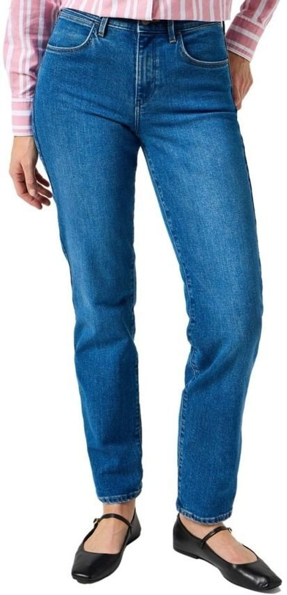 Джинсы Wrangler STRAIGHT BLUE ABYSS синий