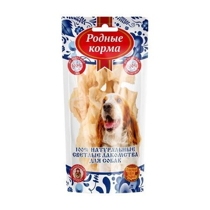 РОДНЫЕ КОРМА Светлые Хрустики телячьи, 55 г