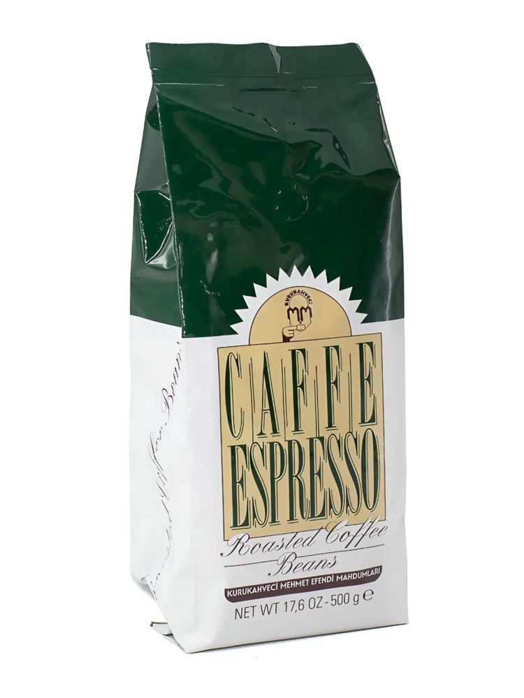 Кофе в зернах Kurukahveci Mehmet Efendi Espresso 500 г, 2 шт
