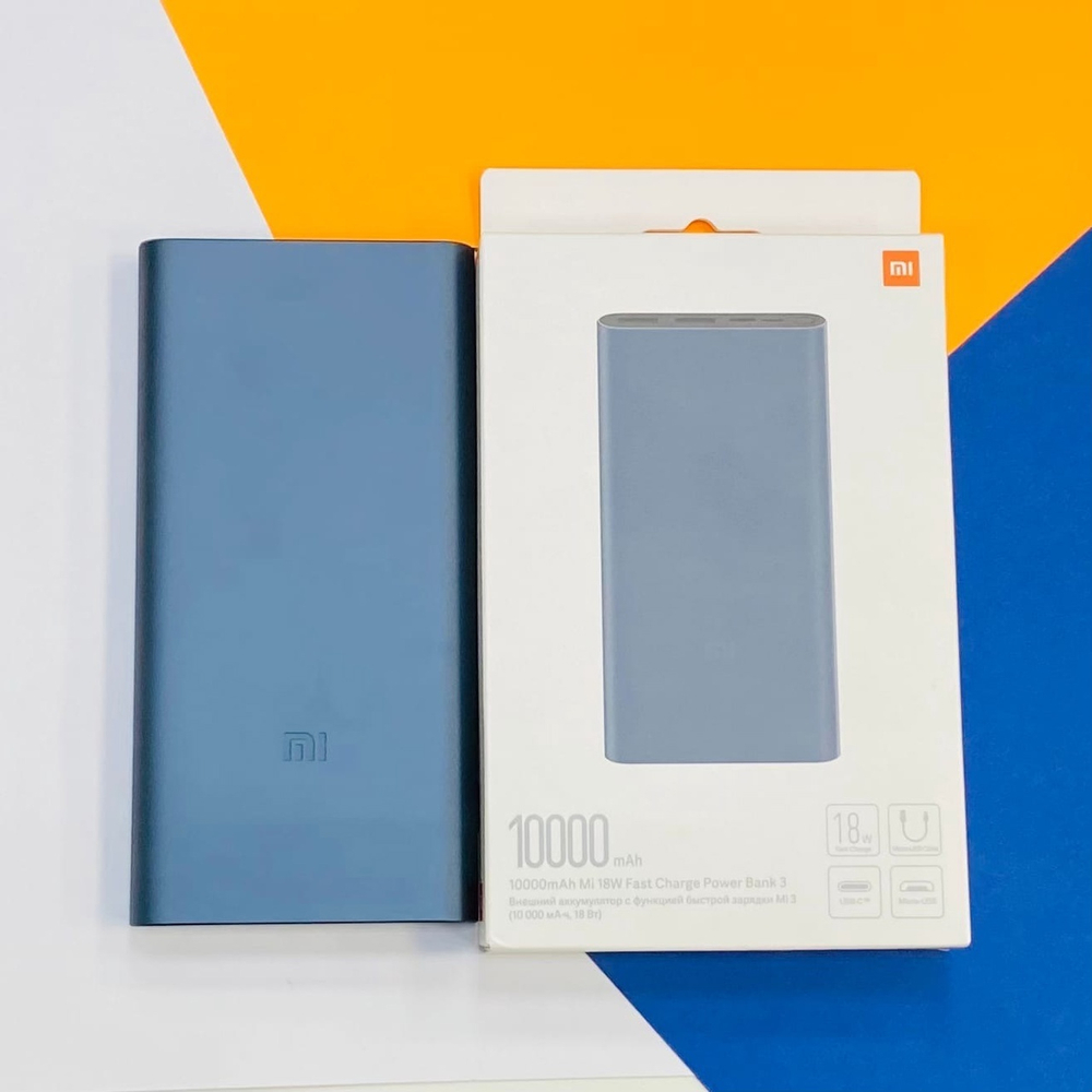 Power Bank 10000mAh, Xiaomi Redmi, тёмно-синий