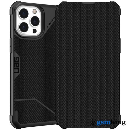 UAG Metropolis Folio Kevlar® Series Case for Apple iPhone 13 Pro Max Kevlar Black (Чёрный)113166113940