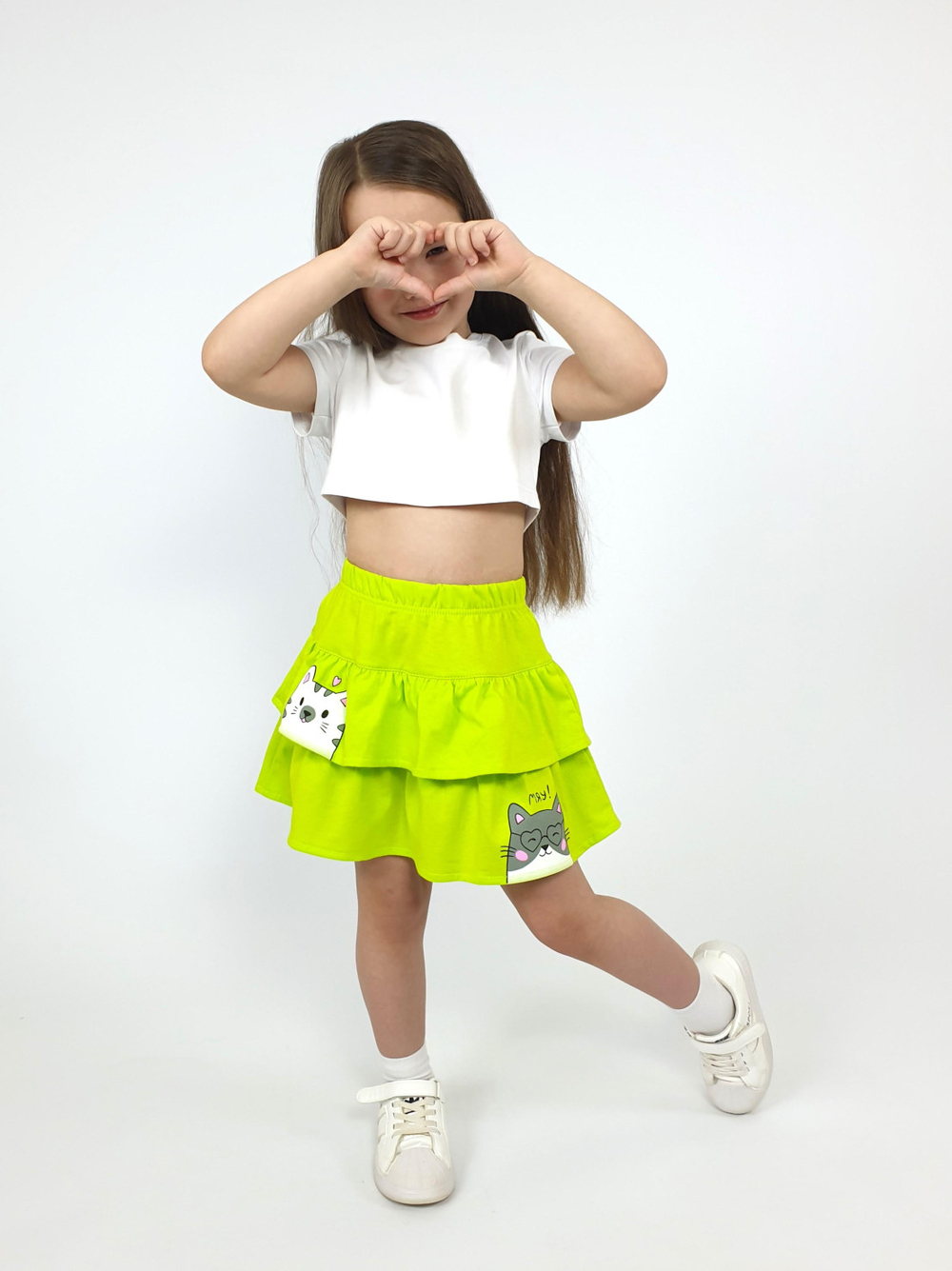 715-11 Юбка для девочки