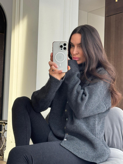 Кардиган на пуговицах