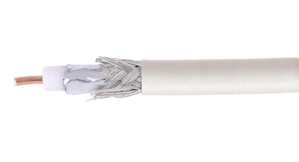 Кабель коаксиальный RG 6 Cablexpert RG-6U-CU-1