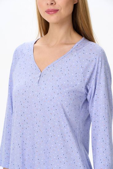 Ночная сорочка длиной ниже колена Лори S0052-G41.3S01, сиреневый