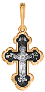 Распятие Христово. Покров Пресвятой Богородицы. Православный крест.