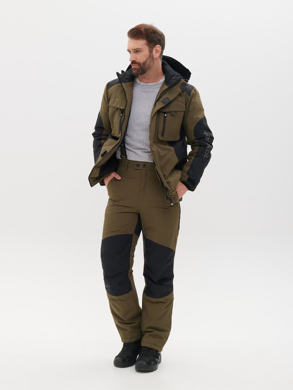 Костюм демисезонный Торнадо -15 ткань Breathable цвет Хаки