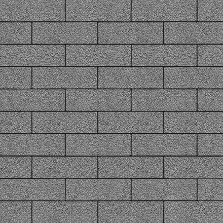 Тротуарная плитка ПРЯМОУГОЛЬНИК 300х100 мм - Гранит Серый