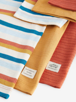 Футболка для мальчика Next E83-462, 3 шт., Оранжевый, Горчичный, Белый