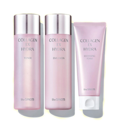Набор уходовой косметики для лица The Saem Collagen EX Hydra Skin Care 3 Set