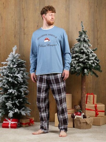 Костюм мужской Твикс-4 Виотекс ГОЛУБОЙ