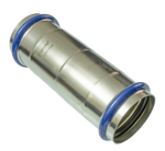 НЕРЖ Муфта соединительный 54*54  "VER-PRO"  (8/2шт)