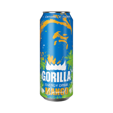 Энергетический напиток Gorilla MANGO Energy 0,45 л. ж\б