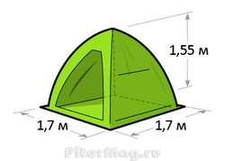 Палатка для зимней рыбалки Лотос 1