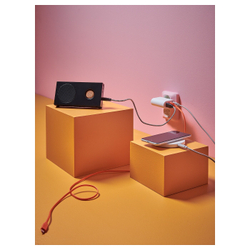 IKEA SMÅHAGEL  (ИКЕА СМÅХАГЕЛ)  -  Зарядное устройство USB / 3 порта, белый
