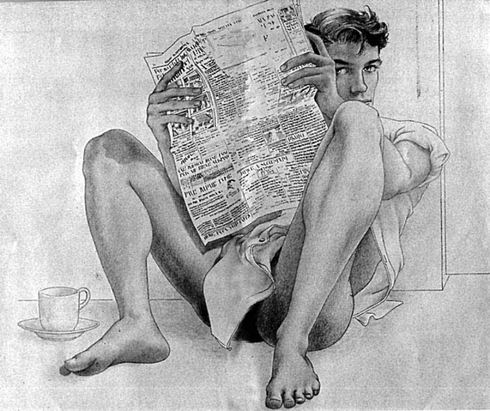 Blade (Carlyle Kneeland Bate, also known as Neel Bate) - эротическое исскусство художника Блейда. 18+