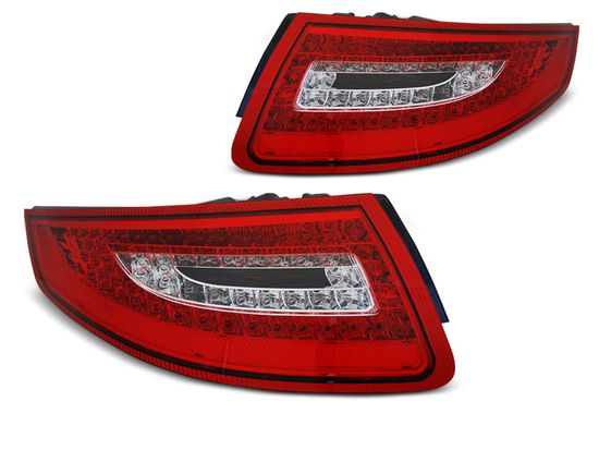 Задние фонари для Porsche 911 / 997 (04-09) LED Red Crystal