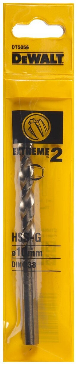 Сверло для металла DEWALT 10х133х84мм Extreme2 DT 5056