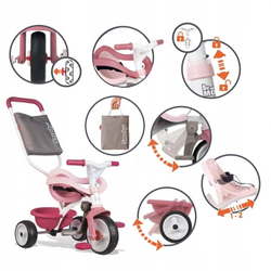Smoby pink store comfort trike